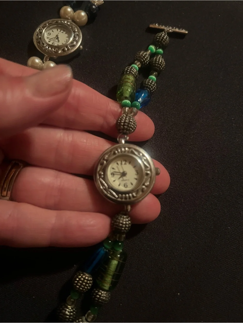 Vintage Four Pretty Watches, good condition, all need batteries